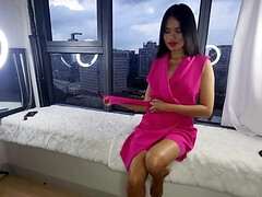 美女, デカチン, 茶髪の, 中出し, イく瞬間, ハードコア, なめる, オマンコ