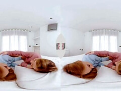 Blonde, Embrassement, Lesbienne, Léchez, Chatte, Tabou, Adolescente, Jouets