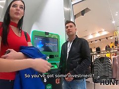 Schönheit, Blasen, Braunhaarige, Gehörnter ehemann, Europäisch, Hd, Geld, Pov