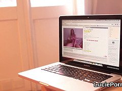 Kont, Blond, Hardcore, Hd, Lesbisch, Masturbatie, Alleen, Tiener