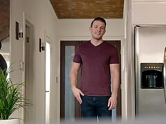 Kont, Zwart, Pijpbeurt, Sperma in gezicht, Ondergoed, Orgasme, Kut duiken, Trio