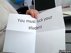 お尻, ぽっちゃり, ぽちゃ, デブ, 巨大, お金, 現実, 教師