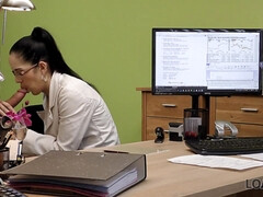 Auditie, Pijpbeurt, Bruinharig, Geld, Kantoor, Tiener