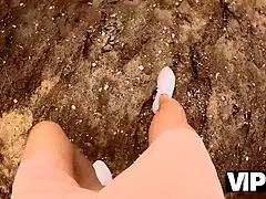 Vip4k. Anal Sex by the lake after picking up a lady