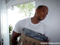 Sperma shot, Lul, Hondjeshouding, Zwart, Sperma in gezicht, Hardcore, Interraciaal, Tieten likken