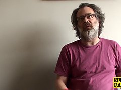 緊縛, イギリス人, ぽちゃ, イく瞬間, イマラチオ, 奴隷, スパンキング, ヤリマンの