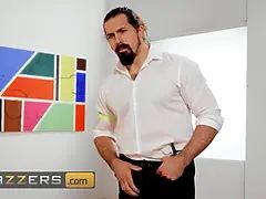 Gros seins, Sucer une bite, Queue, En levrette, Trou de la gloire, Énorme, Monstre, Rasée