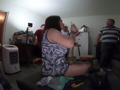 お尻, 美女, デカ尻, デカパイ, デブ, 母, アウトドア, オッパイの