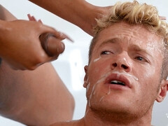 Anal, Culo, Tetas grandes, Ébano, Interracial, Cocina, Cabello corto, Ducha