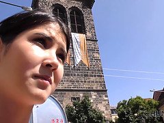 Leie, Blasen, Braunhaarige, Tschechisch, Hd, Pov, Öffentlich, Jungendliche (18+)