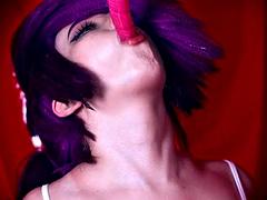 Tussi, Grosse titten, Blasen, Hardcore, Masturbation, Titten, Spielzeuge