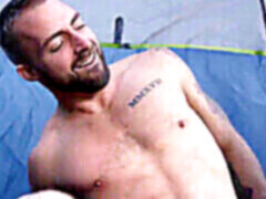 アナル, ゲイ, 手コキする, オナニー