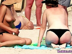 Grote kont, Grote mammen, Badpak, Universiteit, Hd, Latijnse vrouw, Tiener, Nat