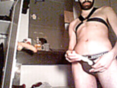 Rump, dildo, gay slut