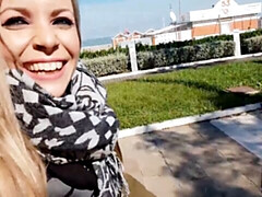 18 ans, Grosse bite, Blonde, En levrette, Seins naturels, Pov, Adolescente, Nénés