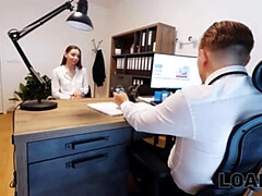 Betrug, Büro, Orgasmus, Muschi, Realität, Strümpfe, Eng, Titten