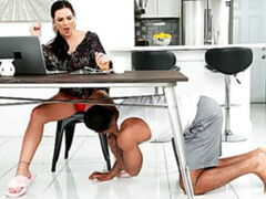 素人, デカ尻, デカチン, フェラチオ, 茶髪の, 異人種間, 淫乱熟女, オッパイの