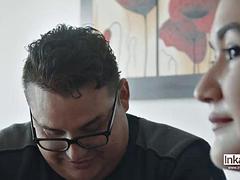 Mooie dikke vrouwen, Grote lul, Stel, Rijpe lesbienne, Tepels, Roodharige vrouw, Douche, Mager