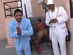 Belle grosse femme bgf, Noire, Sucer une bite, Noir ébène