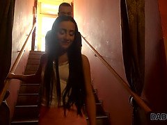 フェラチオ, チェコ, 爸, 指いじり, なめる, 熟年, 息子, ティーン