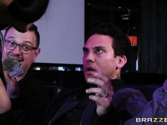 Private dance of hot babe Rachel Starr ends up with crazy sex