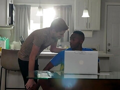 18, お尻, 黒人, ゲイ, シゴき, ポルノスター, ガリガリ, フェラする