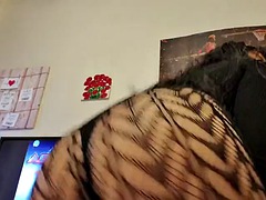 デカパイ, 面白, ラティーナ, マッサージ, 穴開きパンティ, オッパイの