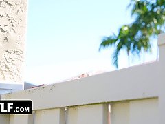 Grosse titten, Spermaladung, Schwanz, Hardcore, Hd, Milf, Pool, Pov