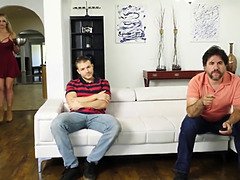 Tetas grandes, Rubia, Sexo duro, Lamidas, Mamá, Coño, Tetas colgantes, Tabú