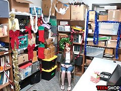 Amateur, Coulisses, Hard, Hd, Police, Rousse roux, Adolescente, Uniforme