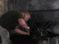 緊縛, フェティッシュ, ゲイ, 手コキする, Hd