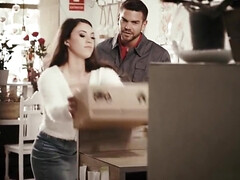 美人, 巨乳な, イマラチオ, チン, 指いじり, ラティーナ, 乳首, オマンコ