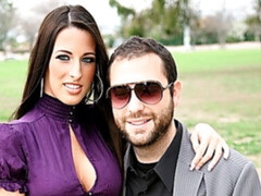 Aesthetic big-boobed brunette Kourtney Kane gets fucked by a big dick