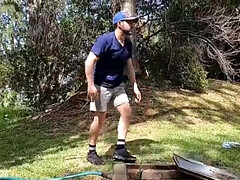 Enthousiasteling, Homo, Harig, Hardcore, Hd, Naakt, Spaans, Oom