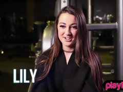 美女, ブロンド, コンピレーション, レズビアン, オマンコ, ティーン, 三人, オッパイの