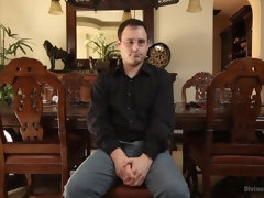 Gebondenheid, Voeten, Dominante vrouw, Vernedering, Orgasme, Prostaat, Kut duiken, Slaaf