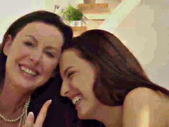 Europäisch, Lingerie, Flotter dreier