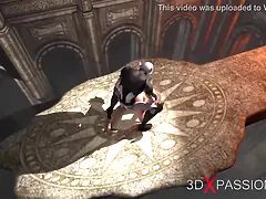 3d, イマラチオ, バック, エクストリーム, 怪物, 剃毛, 奴隷, ヴァージン