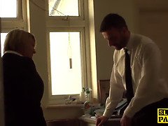 British mature plowed hard by maledoms cock