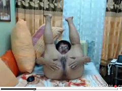 Asiatisch, Filipina, Oma, Reif, Titten, Netzkamera