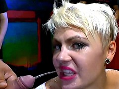 Большой член, Блондинки, Минет, Фетиш, Групповуха