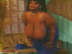 ぽっちゃり, デカパイ, 黒人, 巨乳な, 一人, オッパイの, おもちゃ, ヴィンテージ