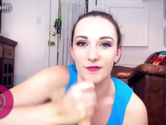 Braunhaarige, Dildo, Spiele, Handjob, Hd, Masturbation, Pov, Titten