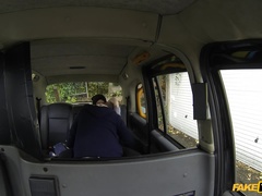 Fake Taxi (FakeHub): Take Two for Hot Brunette in Cab