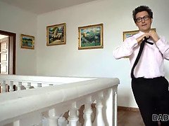 Blond, Pijpbeurt, Rondborstig, Oudere vrouw, Likken, Moeder die ik wil neuken, Kut duiken, Stiefmoeder