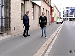 Amateur, Cocu, Tchèque, Argent, Pov, Public, Adolescente, Épouse