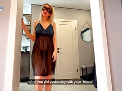 Cul, Gros cul, Blonde, Sucer une bite, Tromperie, Pov, Chatte, Belle mère