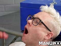 Язык в попке, Большой член, Минет, Член, Геи, Спортзал, Дрочит