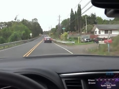 Anal, Masturbacion con pies, Pajear, Aceite, Al aire libre, Pov, Público, Voyeur
