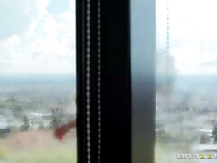 Kont, Grote mammen, Blond, Hakken, Natuurlijke tieten, Kut duiken, Tatoeage, String